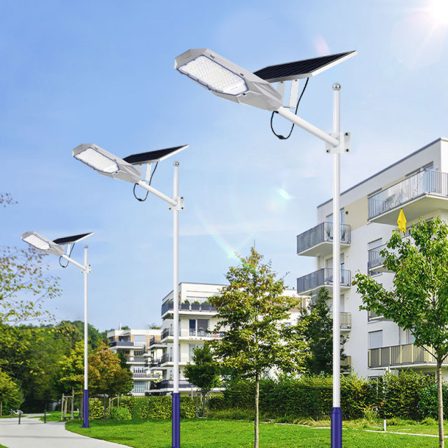 400W Outdoor Split-Type Solar Street Light – Smart Sensor + Remote Control,QIANJI,400W Outdoor Split-Type Solar Street Light – Smart Sensor + Remote Control-QIANJI