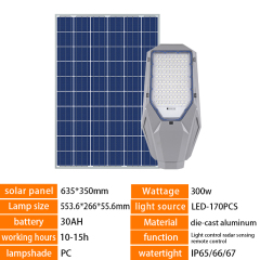 400W Outdoor Split-Type Solar Street Light – Smart Sensor + Remote Control,QIANJI,400W Outdoor Split-Type Solar Street Light – Smart Sensor + Remote Control-QIANJI