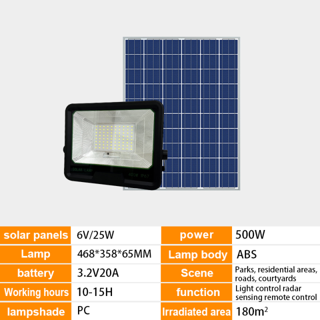 High-efficiency LED 100-1000W IP65 outdoor solar floodlight,QIANJI,High-efficiency LED 100-1000W IP65 outdoor solar floodlight-QIANJI