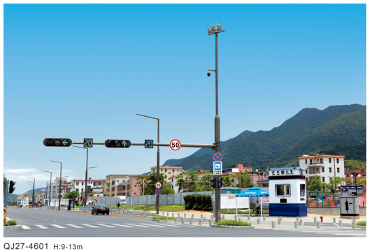 综合杆路灯-QJ27-4601,千吉,综合杆路灯-QJ27-4601