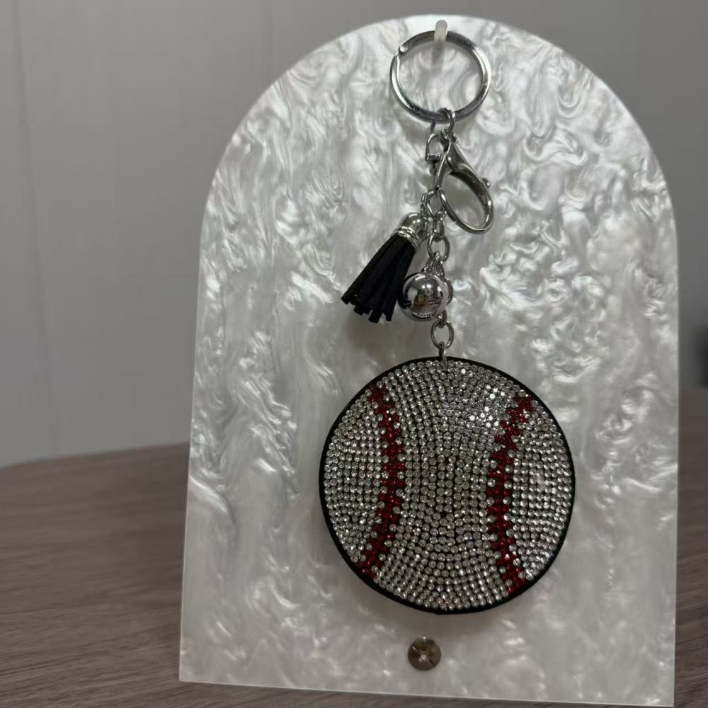 Baseball keychain