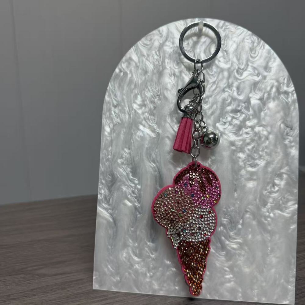 Ice cream keychain