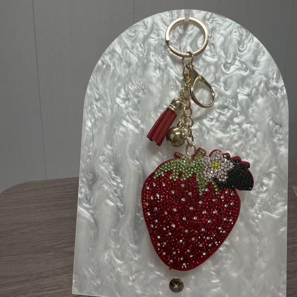 Strawberry keychain