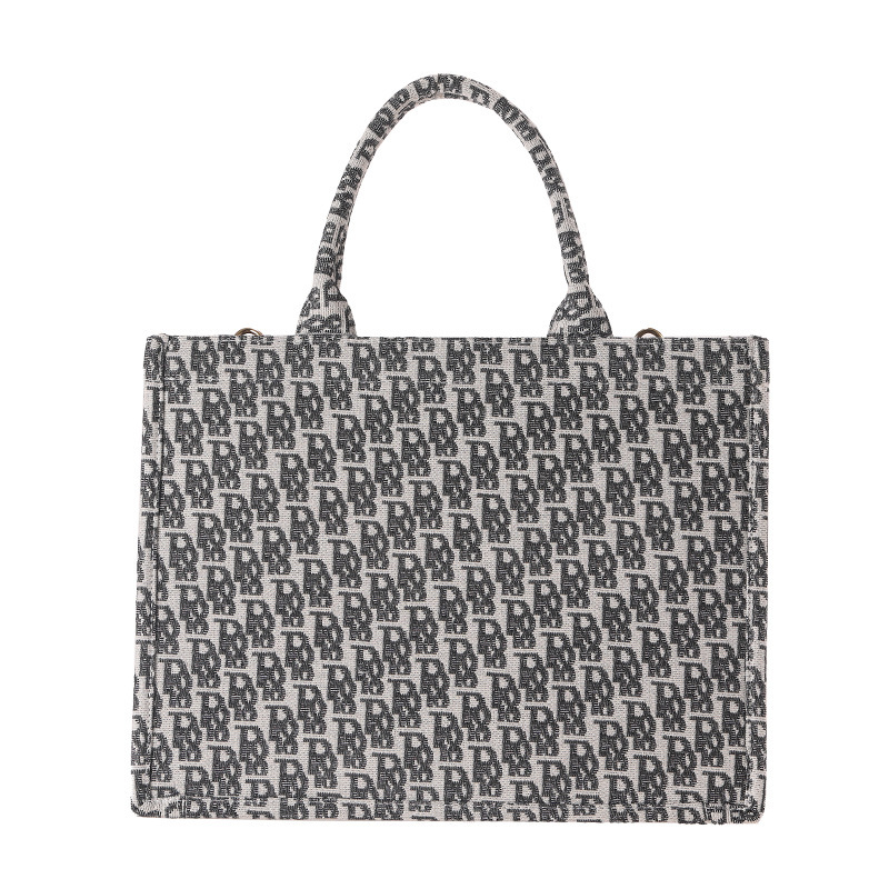 New niche design women's bag creative hand-held canvas bag national style printing all-match large capacity hand-held tote bag