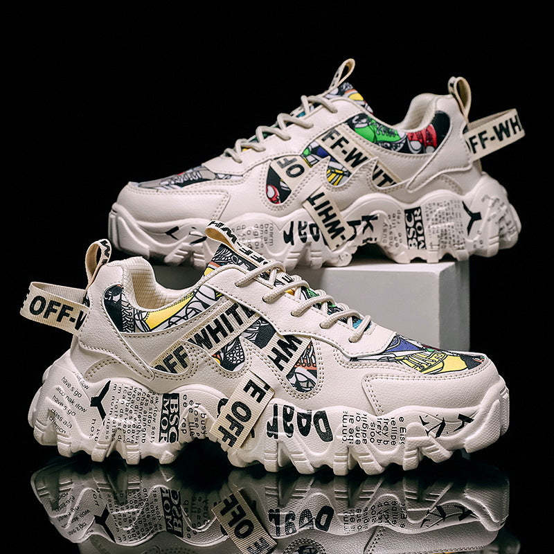 Men's Fashionable Breathable Sneakers for Summer, Perfect for Sports and Casual Wear