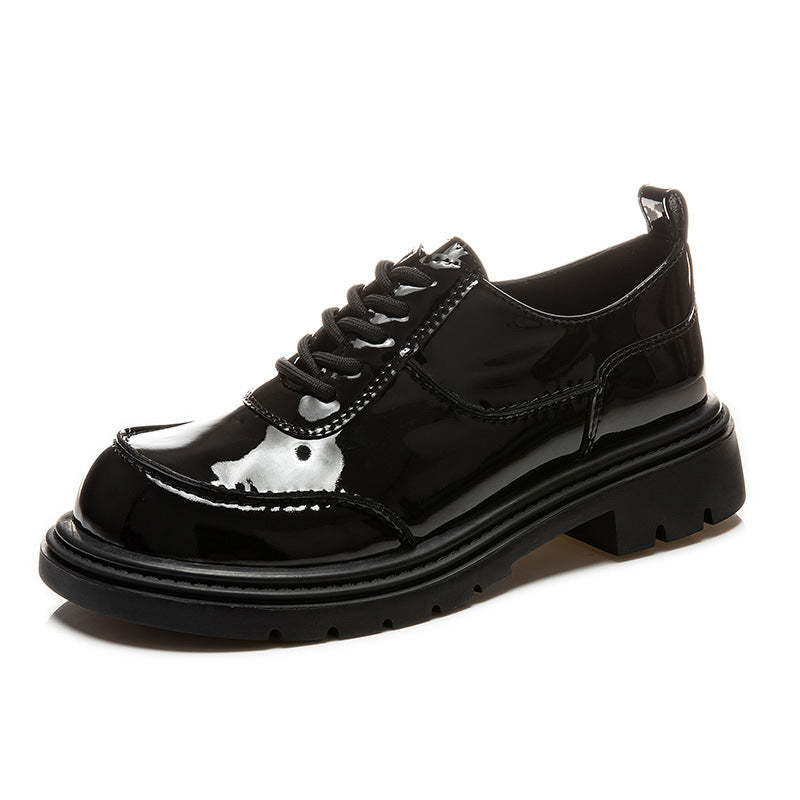 Fashionable Leather Women's Shoes with Winnie the Pooh Design - Autumn/Winter Casual Shoes