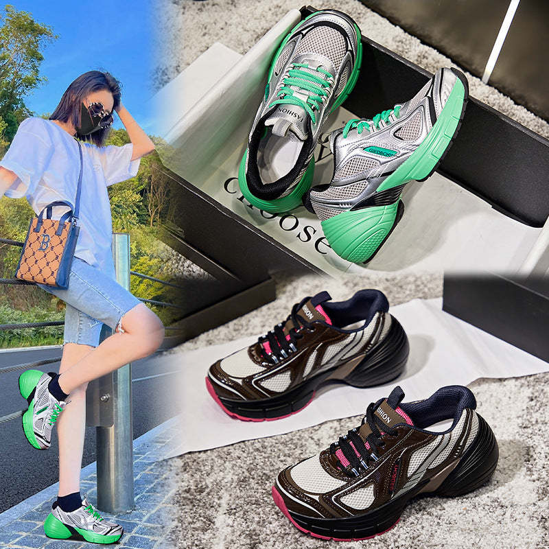 Women's Autumn Sports Shoes, Fashionable Running Shoes, Casual Sneakers