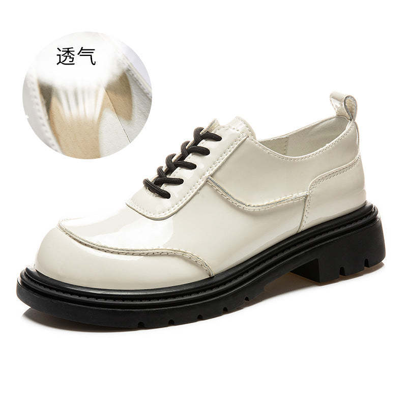 Fashionable Leather Women's Shoes with Winnie the Pooh Design - Autumn/Winter Casual Shoes