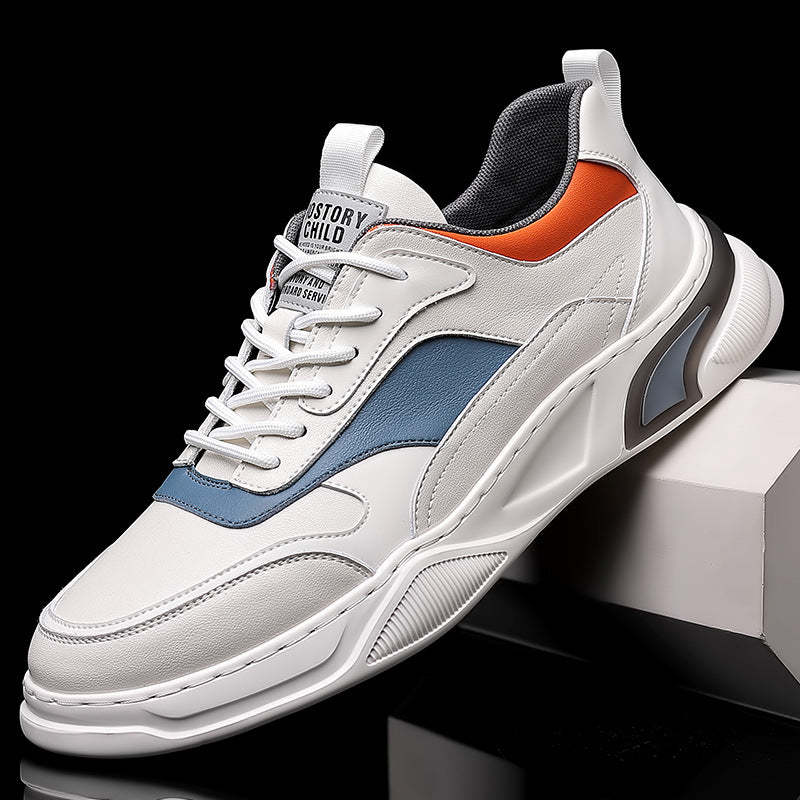 Men's Sports Shoes, Stylish Low-Top Lace-Up Sneakers for Men