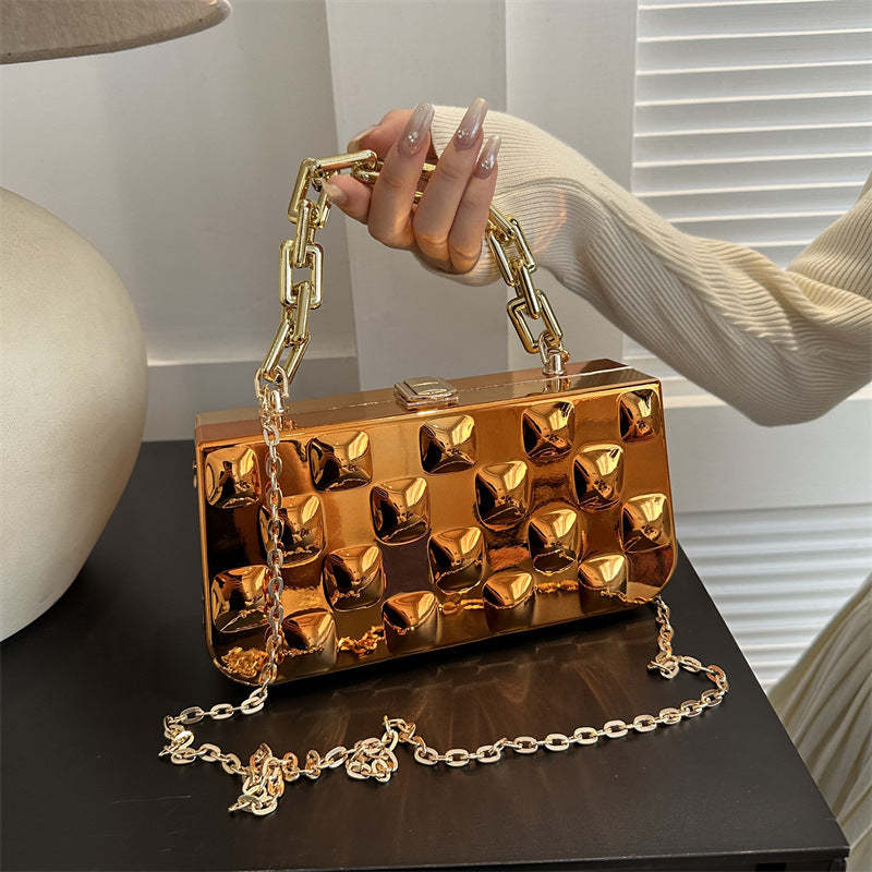 Fashionable Acrylic Crossbody Bag for Women, Small and Stylish Handbag