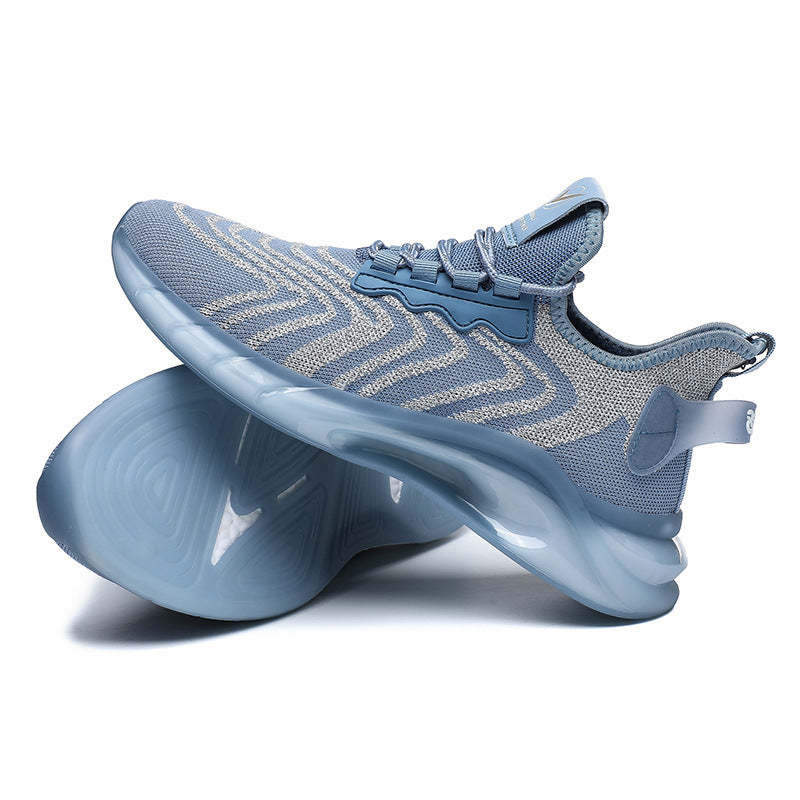 Men's Fashionable Sports Shoes with Breathable, Lightweight, Packable and Anti-glare Night Vision Functionality