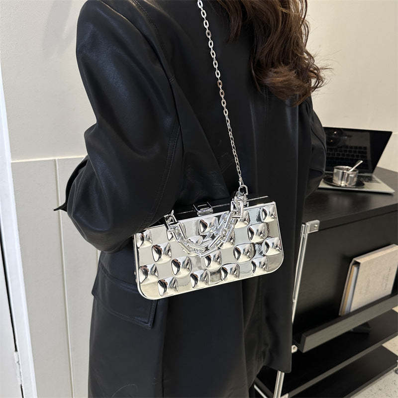 Fashionable Acrylic Crossbody Bag for Women, Small and Stylish Handbag