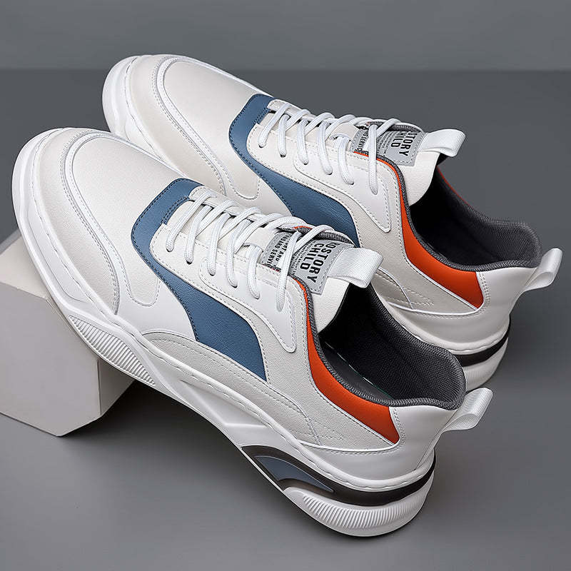 Men's Sports Shoes, Stylish Low-Top Lace-Up Sneakers for Men