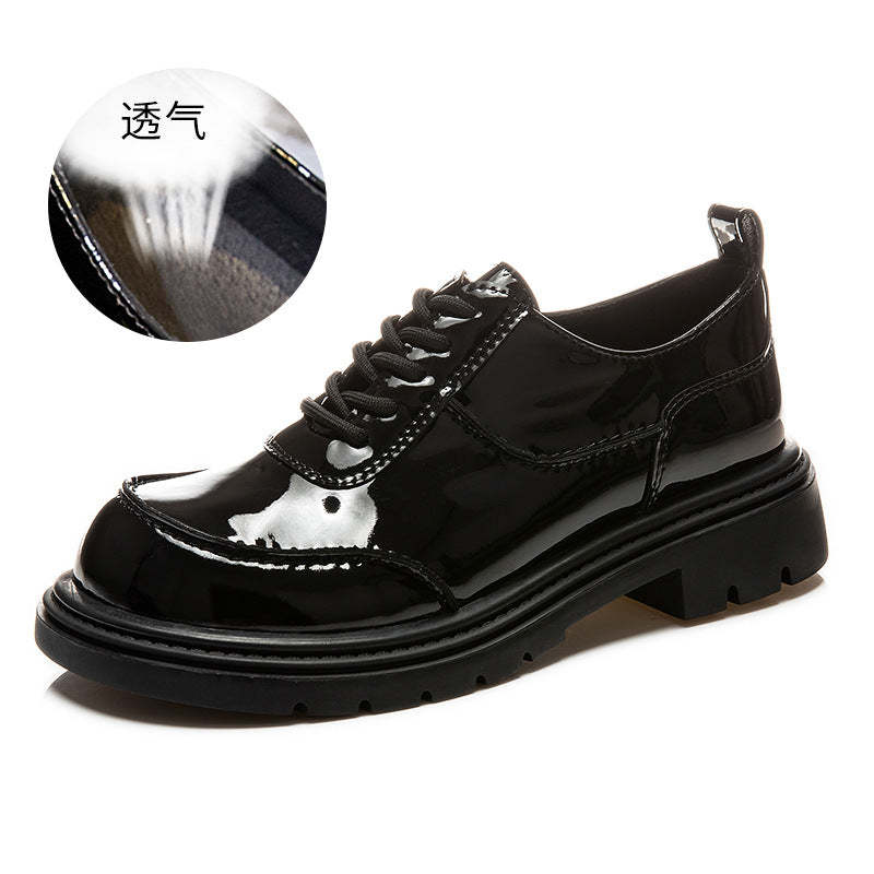 Fashionable Leather Women's Shoes with Winnie the Pooh Design - Autumn/Winter Casual Shoes