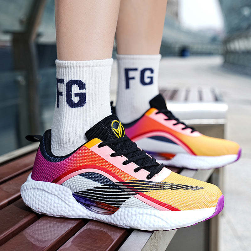 High Quality Couples Summer Breathable Casual Sneakers Soft Bottom Youth Men's Sports Shoes