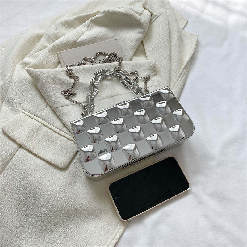 Fashionable Acrylic Crossbody Bag for Women, Small and Stylish Handbag