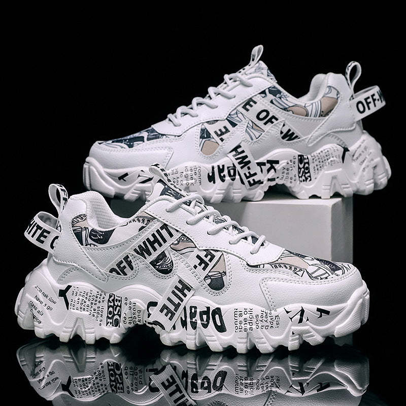 Men's Fashionable Breathable Sneakers for Summer, Perfect for Sports and Casual Wear