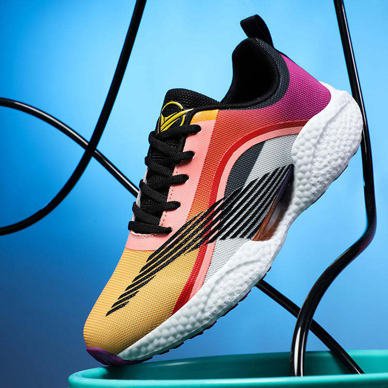 High Quality Couples Summer Breathable Casual Sneakers Soft Bottom Youth Men's Sports Shoes