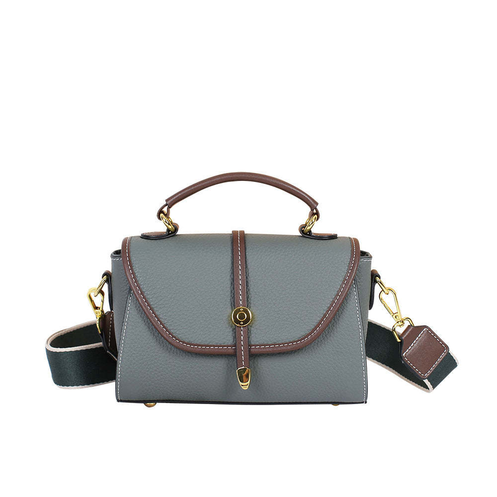 Fashionable Genuine Leather Handbag Shoulder Bag for Women 88181