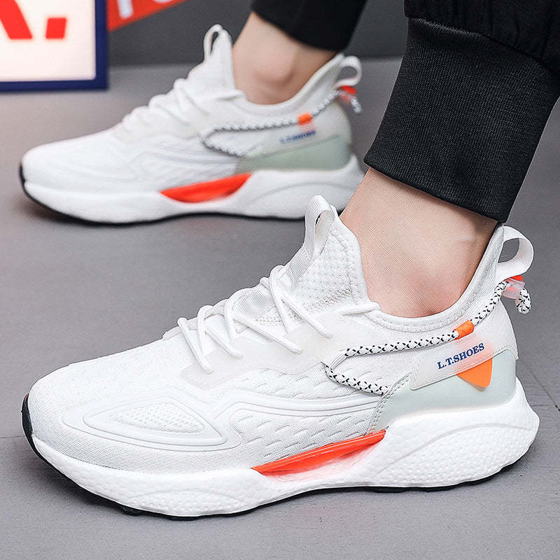 Men's Summer Fashion Breathable Running Shoes Lightweight Sneakers for Sports