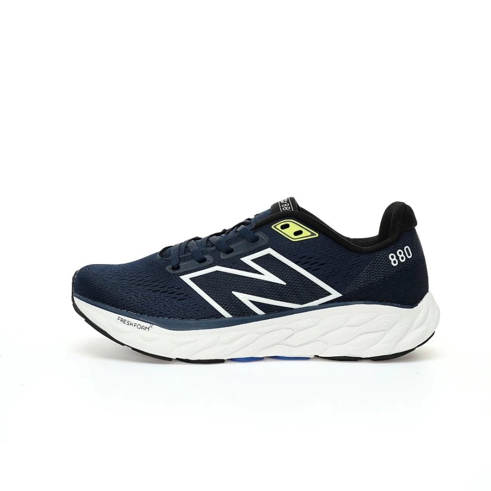 Rush to spot goods ❗ 【 Only selling original shoes 】 Stable support, suitable for running, fully upgraded! NB New Balance Fresh Foam X M880 v14 series ultra lightweight low cut casual sports running shoes with "light gray and hidden blue mesh" M880S13