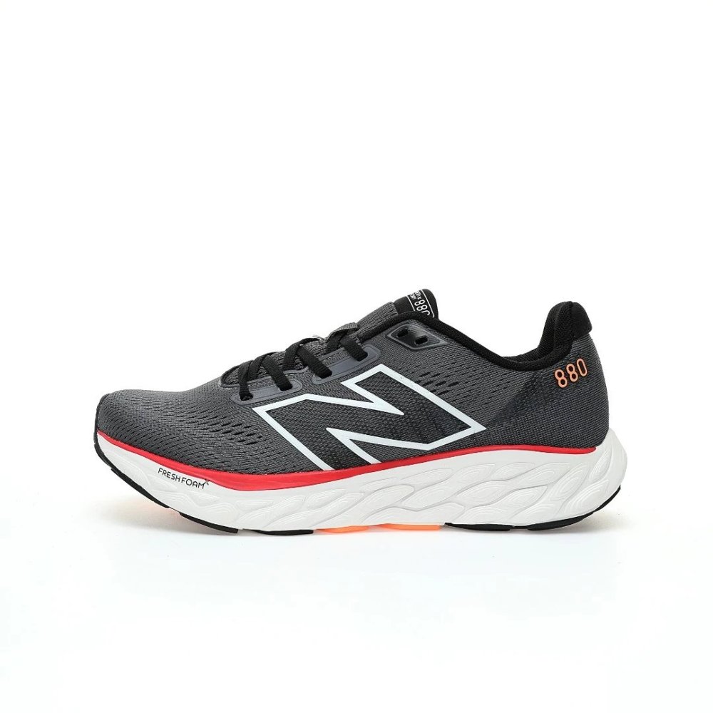 Rush to spot goods ❗ 【 Only selling original shoes 】 Stable support, suitable for running, fully upgraded! NB New Balance Fresh Foam X M880 v14 series ultra lightweight low cut casual sports running shoes with "light gray and hidden blue mesh" M880S13