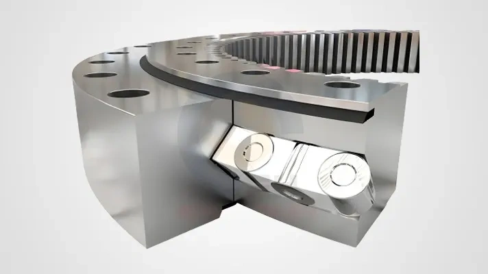 SINGLE ROW CROSS ROLLER SLEWING BEARING