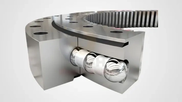 FOUR POINT CONTACT BALL SLEWING BEARING
