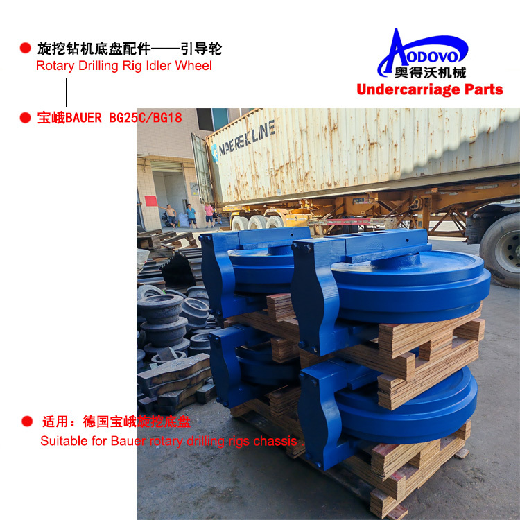 Rotary Drilling Rig Undercarriage Parts — Idler Wheel,MY SHOP,Rotary Drilling Rig Undercarriage Parts — Idler Wheel
