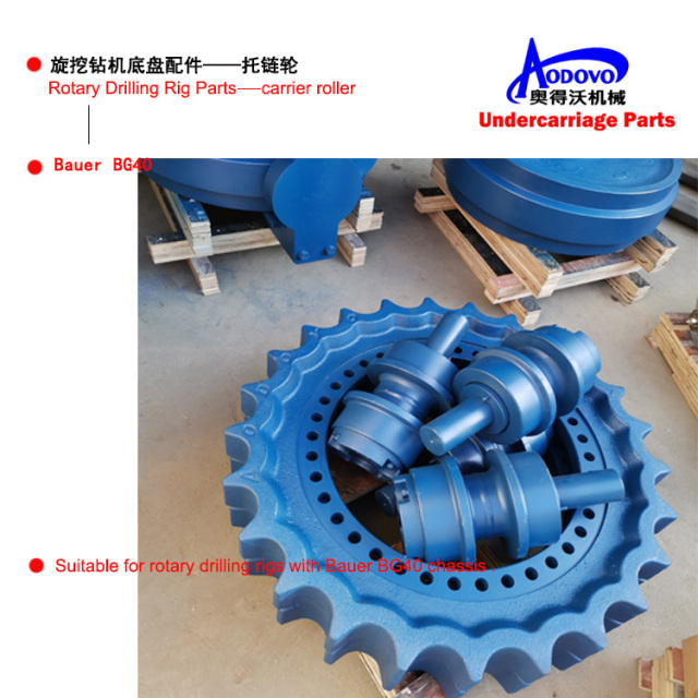 Rotary Drilling Rig Undercarriage Parts — Carrier Roller (Top Roller),MY SHOP,Rotary Drilling Rig Undercarriage Parts — Carrier Roller (Top Roller)