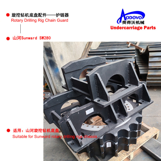 Rotary Drilling Rig Undercarriage Parts — Chain Guard,MY SHOP,Rotary Drilling Rig Undercarriage Parts — Chain Guard