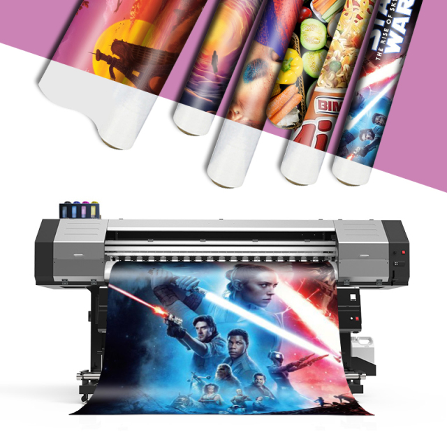 X4E 1.6m/1.8m Eco Solvent Printer with 2 i3200 heads