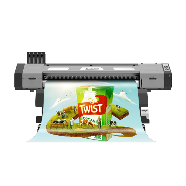 X4-740-4H 1.8m Eco-solvent Printer with 4 i3200 heads