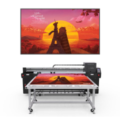 X180 1.8m Hybrid UV Printer with 4 Rioch G5/G6 heads