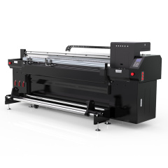 X180 1.8m Hybrid UV Printer with 4 Rioch G5/G6 heads