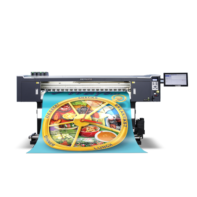 X3E-640 1.6m Roll to Roll UV Printer With i3200 Printhead