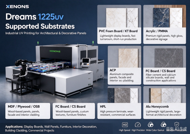 DREAMS 1232Max-Hybird UV ONE-PASS printer