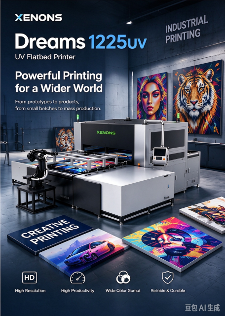 Dreams 120UV One pass 120UV  Fully Automatic  Inkjet  Printing system
