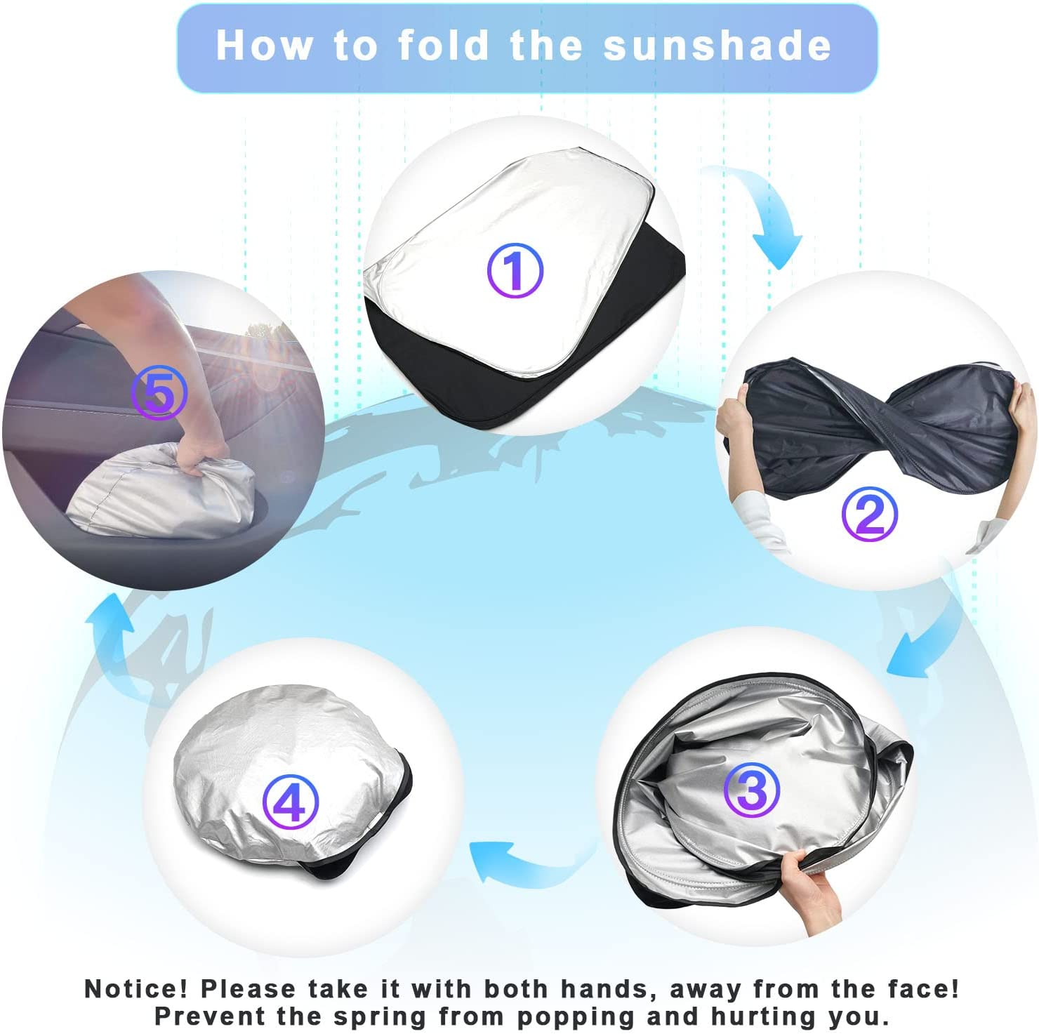 Front Windshield Sunshade,MY SHOP,Front Windshield Sunshade