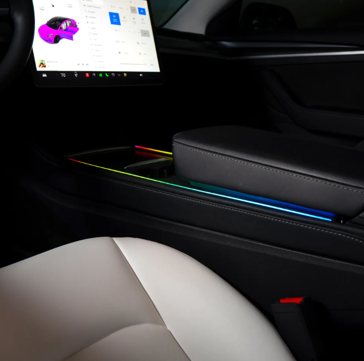 RGB Animated Center Light Strips for Legacy Model 3 & Y,Ningbo WAO Import & Export Ltd.,RGB Animated Center Light Strips for Legacy Model 3 & Y-Ningbo WAO Import & Export Ltd.