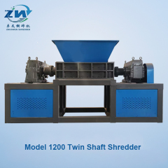 Model 1200 Twin Shaft Shredder,zhuowenshredder,Model 1200 Twin Shaft Shredder