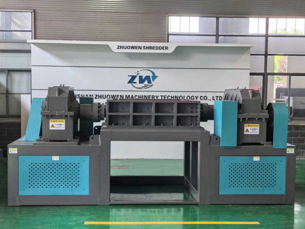 Model 1400 Twin Shaft Shredder,zhuowenshredder,Model 1400 Twin Shaft Shredder