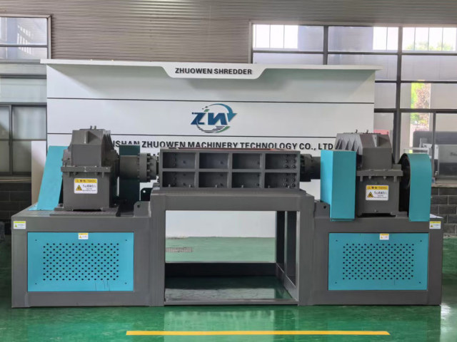 Model 1400 Twin Shaft Shredder,zhuowenshredder,Model 1400 Twin Shaft Shredder