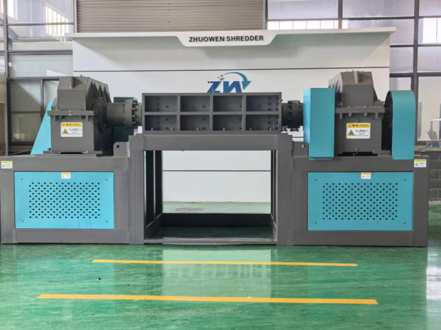 Model 1600 Twin Shaft Shredder,zhuowenshredder,Model 1600 Twin Shaft Shredder