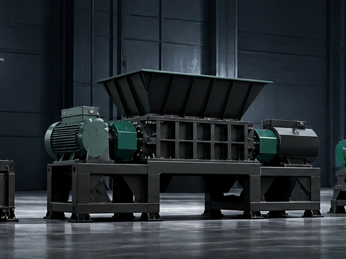 Single shaft shredder