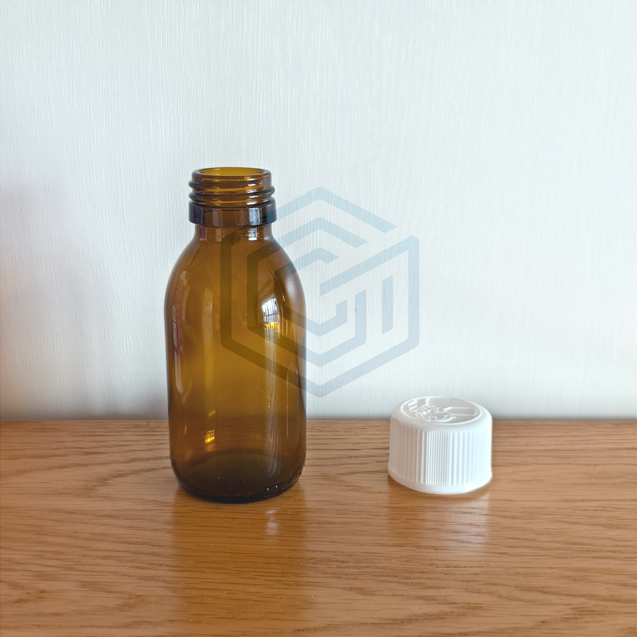 100ml Phenergan Elixir 5mg/5ml Oral Solution Empty Glass Bottle ,Label,Box,and Instructions