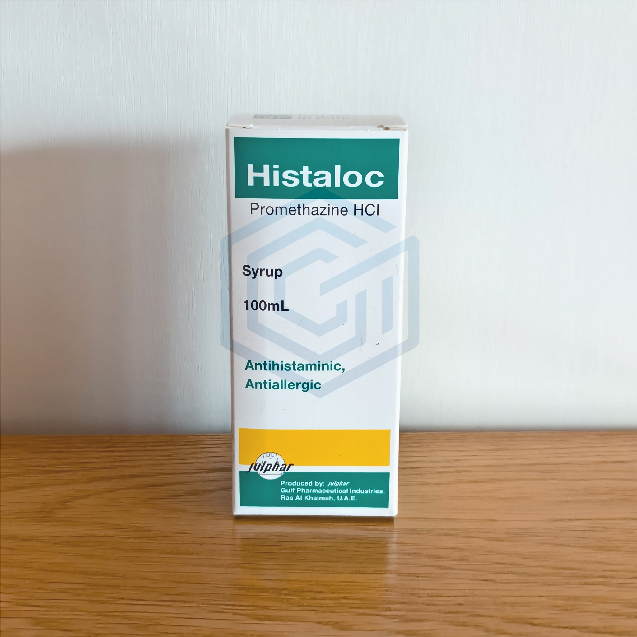 100ml Empty Histaloc Promethazine Hci Glass Bottle With Label ,Box,Specification
