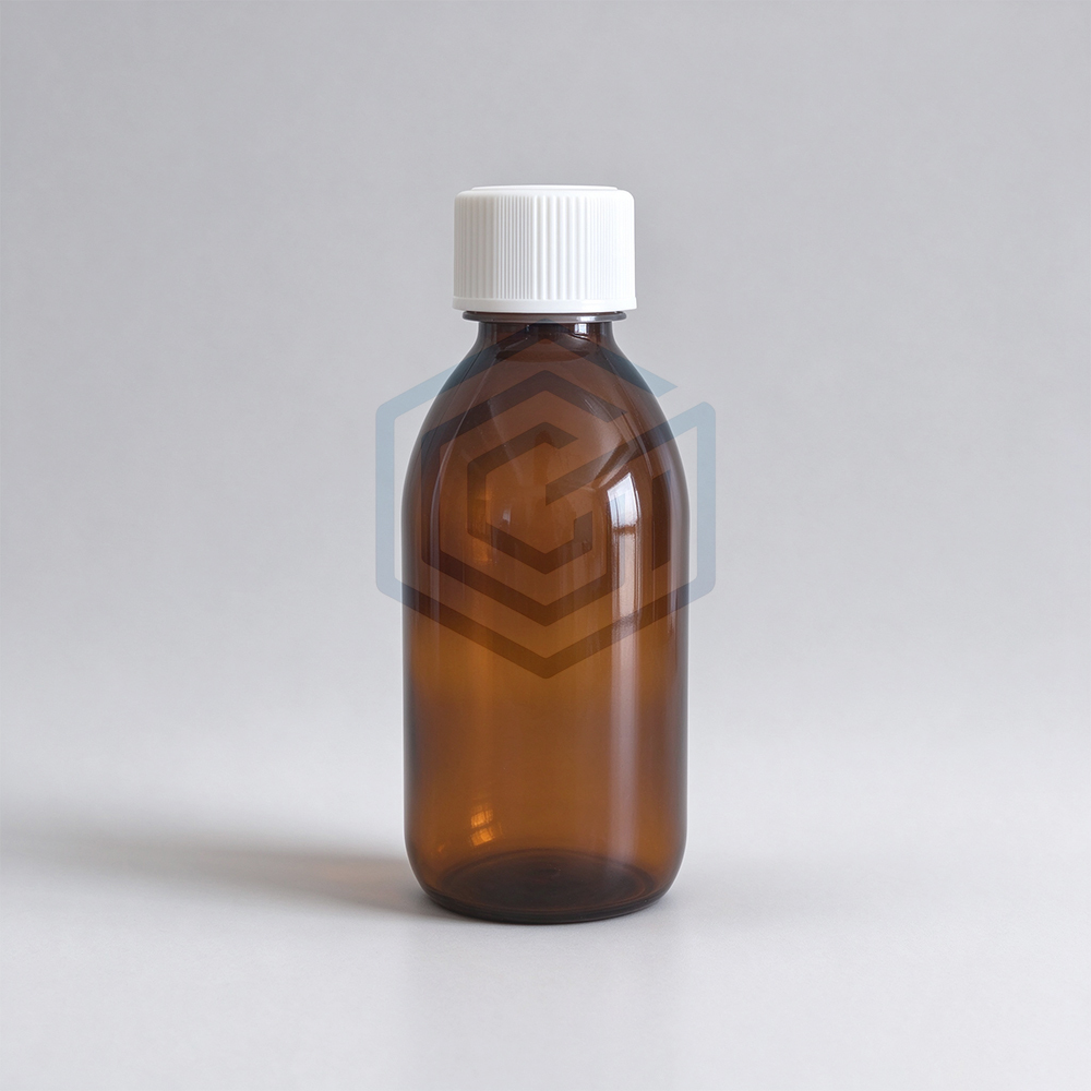 New Stock RelonChem Codeine Linctus 15 Mg/5 ml 200ml Empty Glass Bottle Full Packaging with Red Crc Lid, Label and Box ,Specification From Bell's