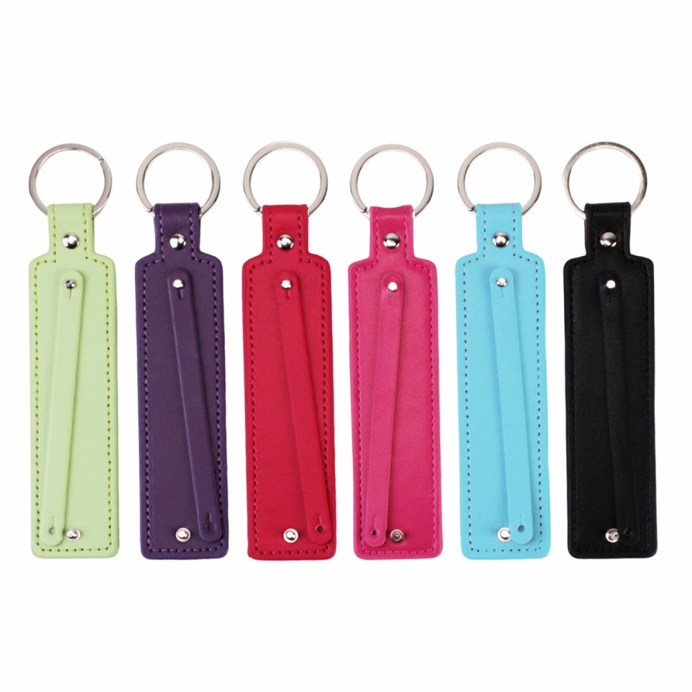 Wholesale Faux Leather Keychain Charms, DIY Bag Pendant Key Ring Jewelry