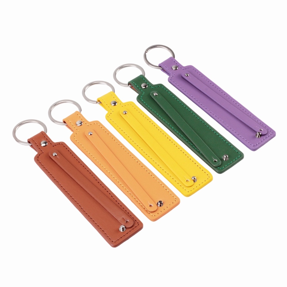 Wholesale Faux Leather Keychain Charms, DIY Bag Pendant Key Ring Jewelry